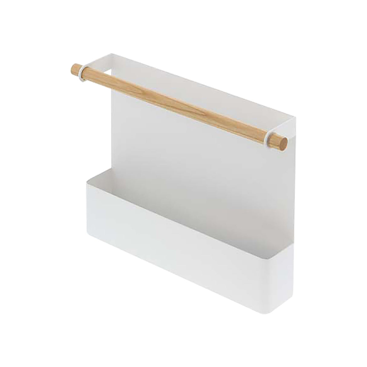 Magnetic Storage Pocket - Steel + Wood