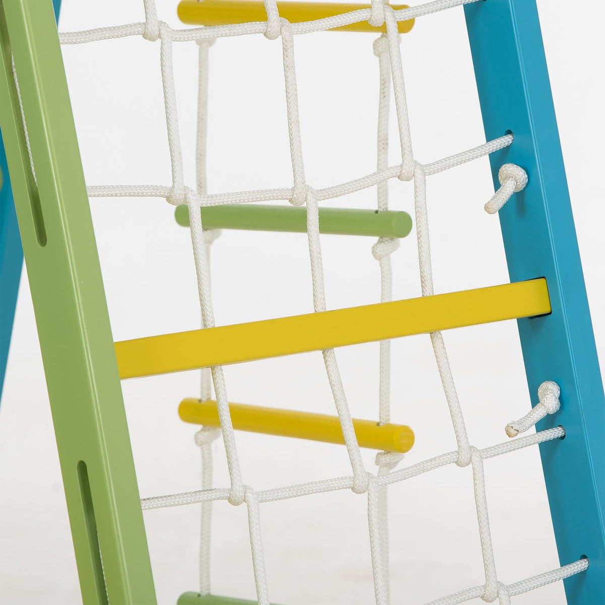 Magnolia | Indoor Wooden Jungle Gym with Monkey Bars, Rock Wall & Swing