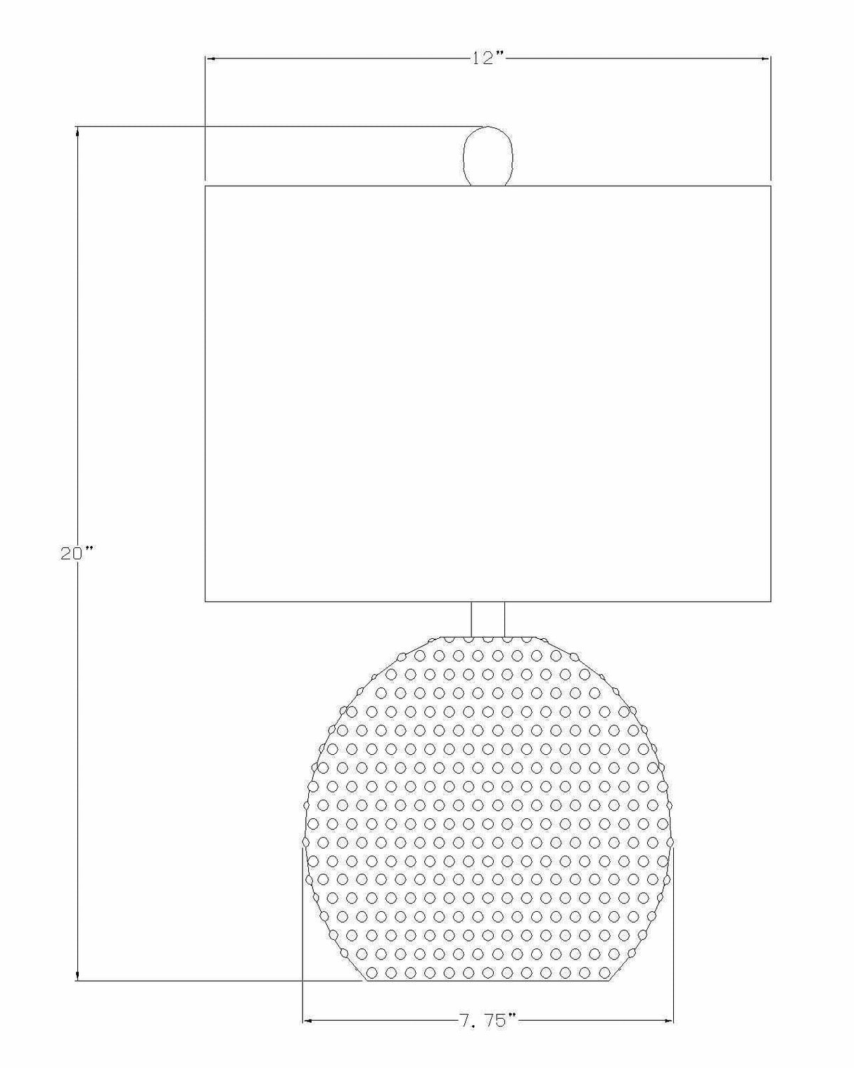 Manaloal Beige Textured Table Lamp-Lighting-Parc Decor