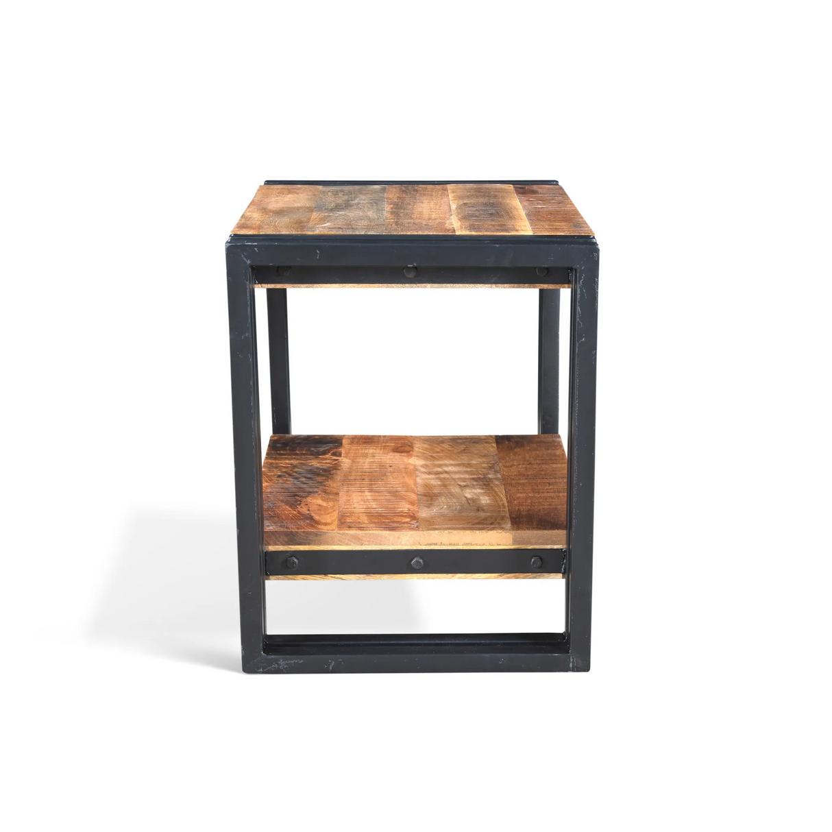 Mango Wood Side Table-End table-Parc Decor
