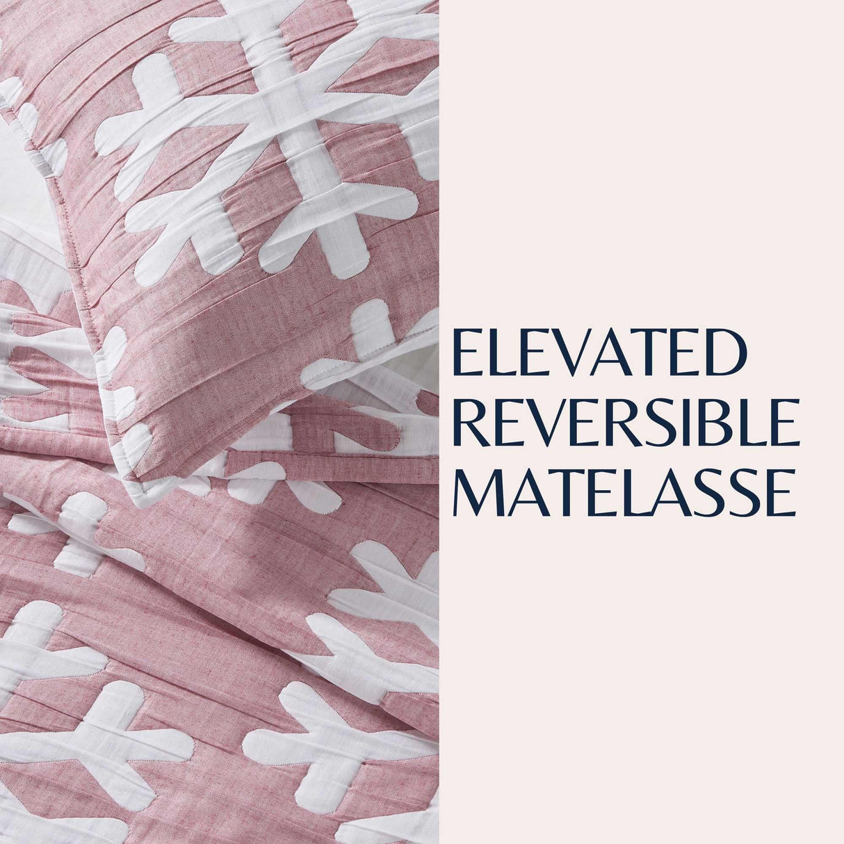 Matelassé Snowflake Quilt Set - Nino Collection-Quilts & Comforters-Parc Decor