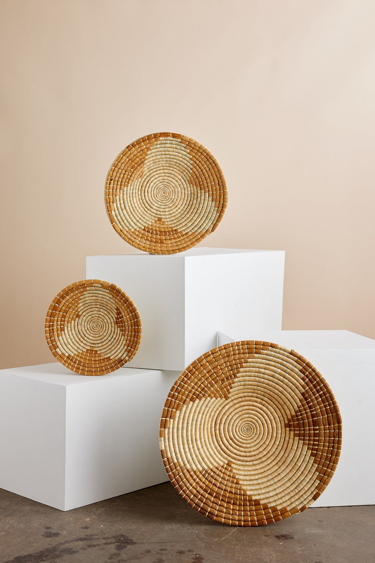 Maua Banana Bark Wall Basket-Wall Basket-Parc Decor