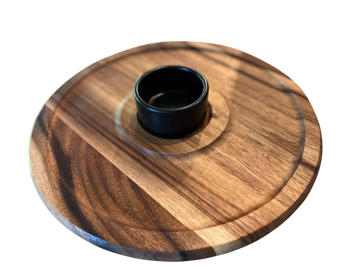 Medium Chip n Dip with Ceramic Bowl