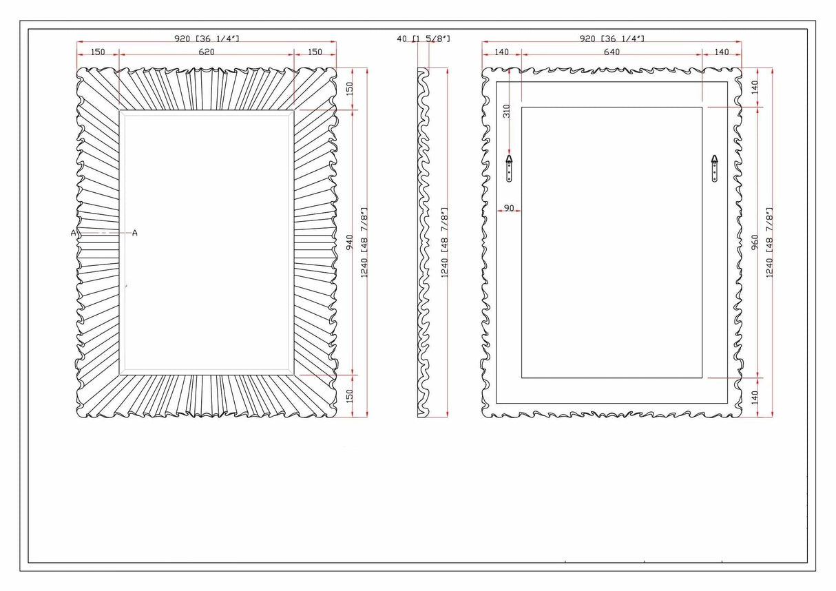 Mercier Silver Gray Mirror-Mirrors-Parc Decor