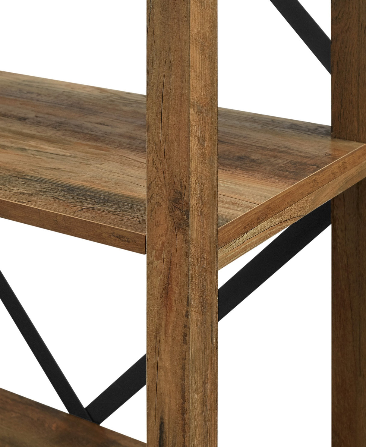 Metal X Bookshelf-Home Office-Parc Decor