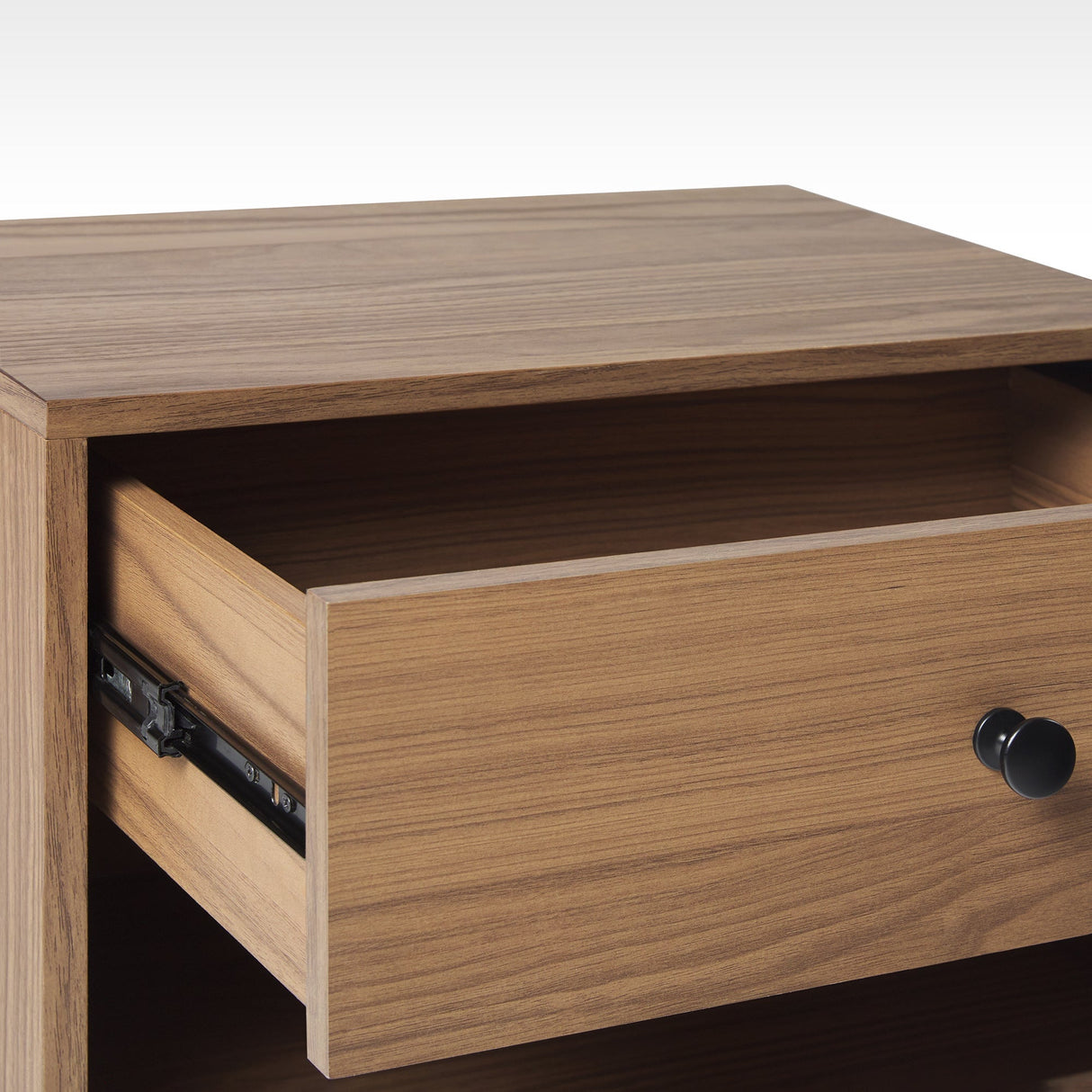 Mid-Century Frans Modern 1-Drawer Nightstand-Bedroom-Parc Decor