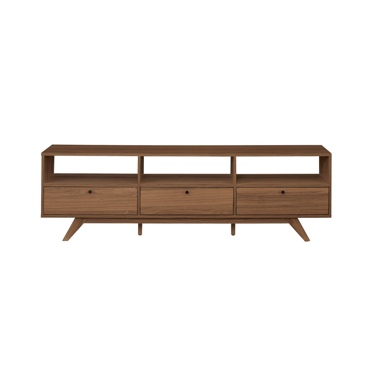 Mid-Century Kela Modern 3-Door TV Stand-Entertainment-Parc Decor
