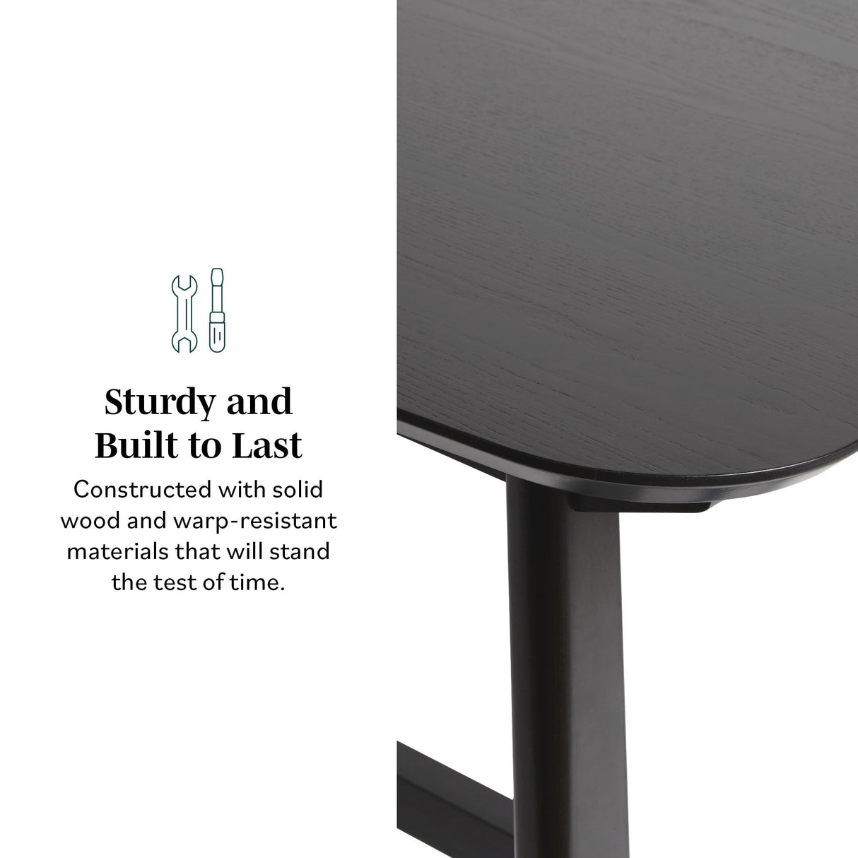 Mid-Century Sammen Dining Table with Trestle Base-Dining / Kitchen-Parc Decor