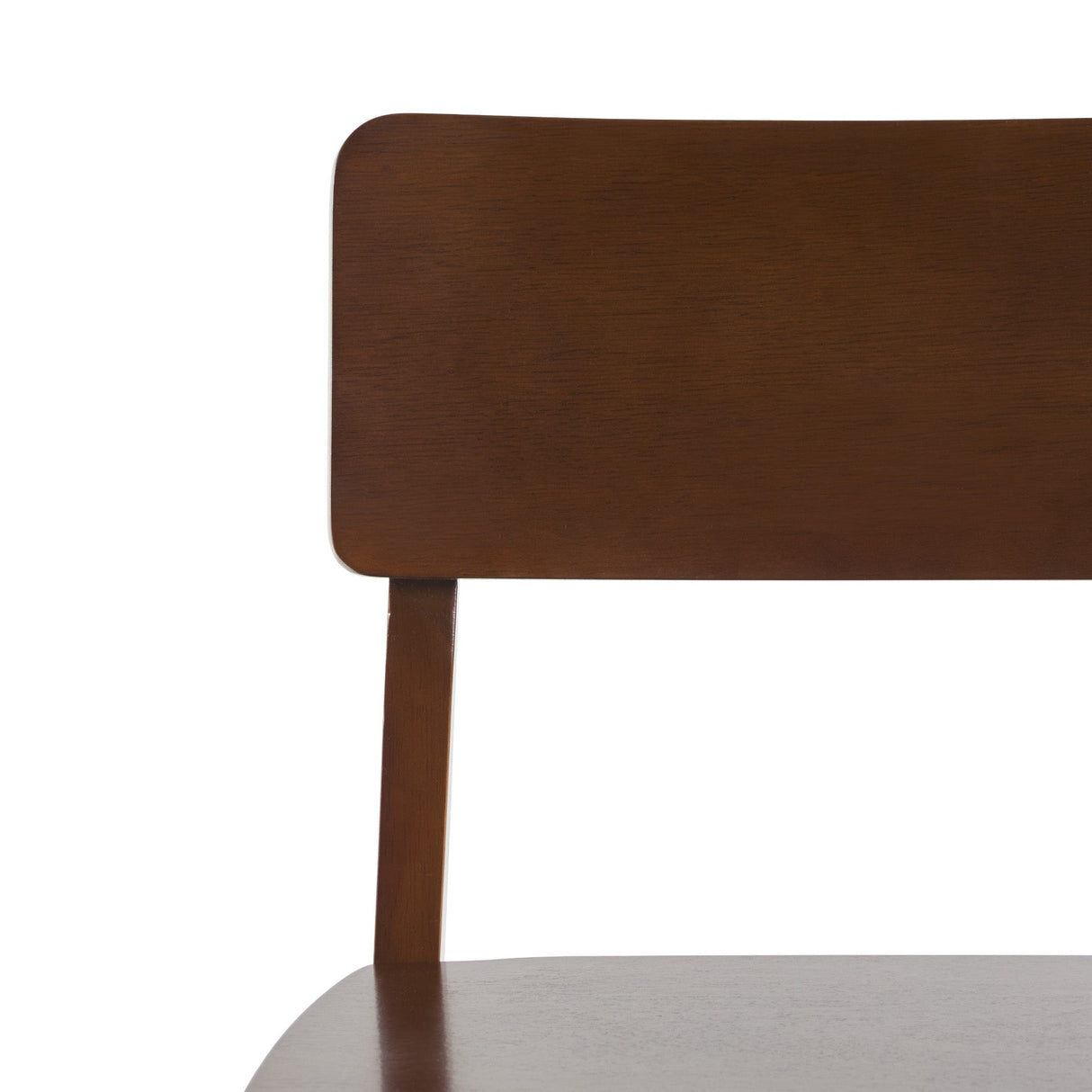 Minimalist Solid Wood Counter Stool, Set of 2-Dining / Kitchen-Parc Decor