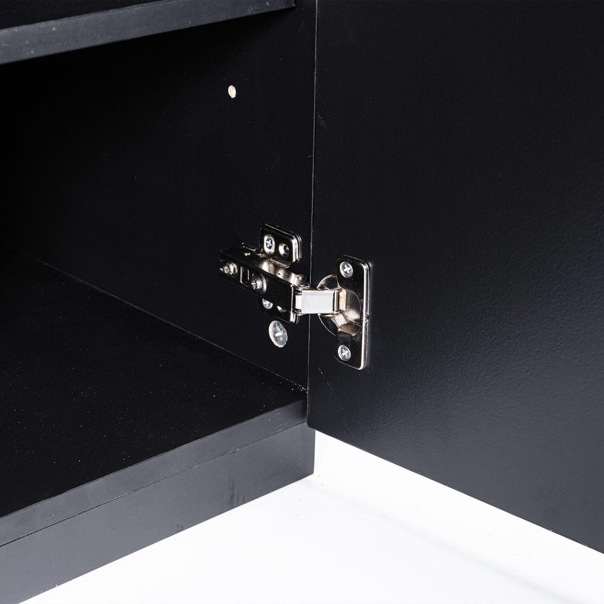 Modern 68 Inch TV Stand Media Console with LED Lights for Living Room-电视柜-Parc Decor