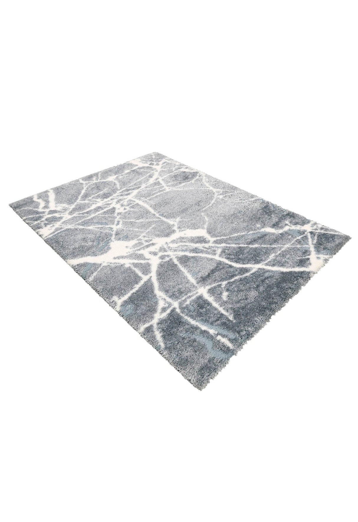 Modern Abstract Design Gray 5x7 Rug