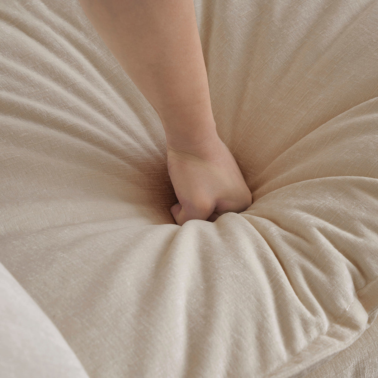 Modern Chenille 3-Seater Cloud Couch-sofa-Parc Decor