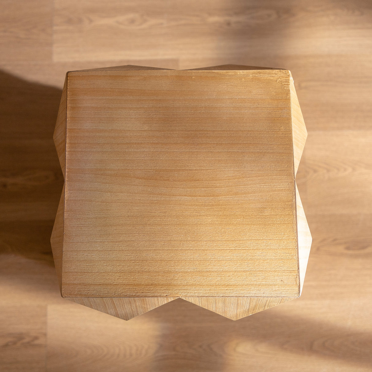 Modern Embossed Pattern Side Table-Living Room-Parc Decor