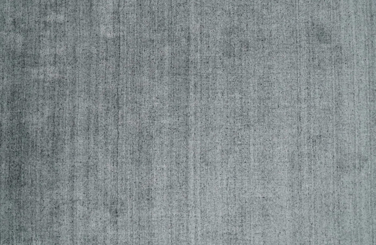Modern Shaded Silver 5x7 Blended Wool Hand Woven Area Rug