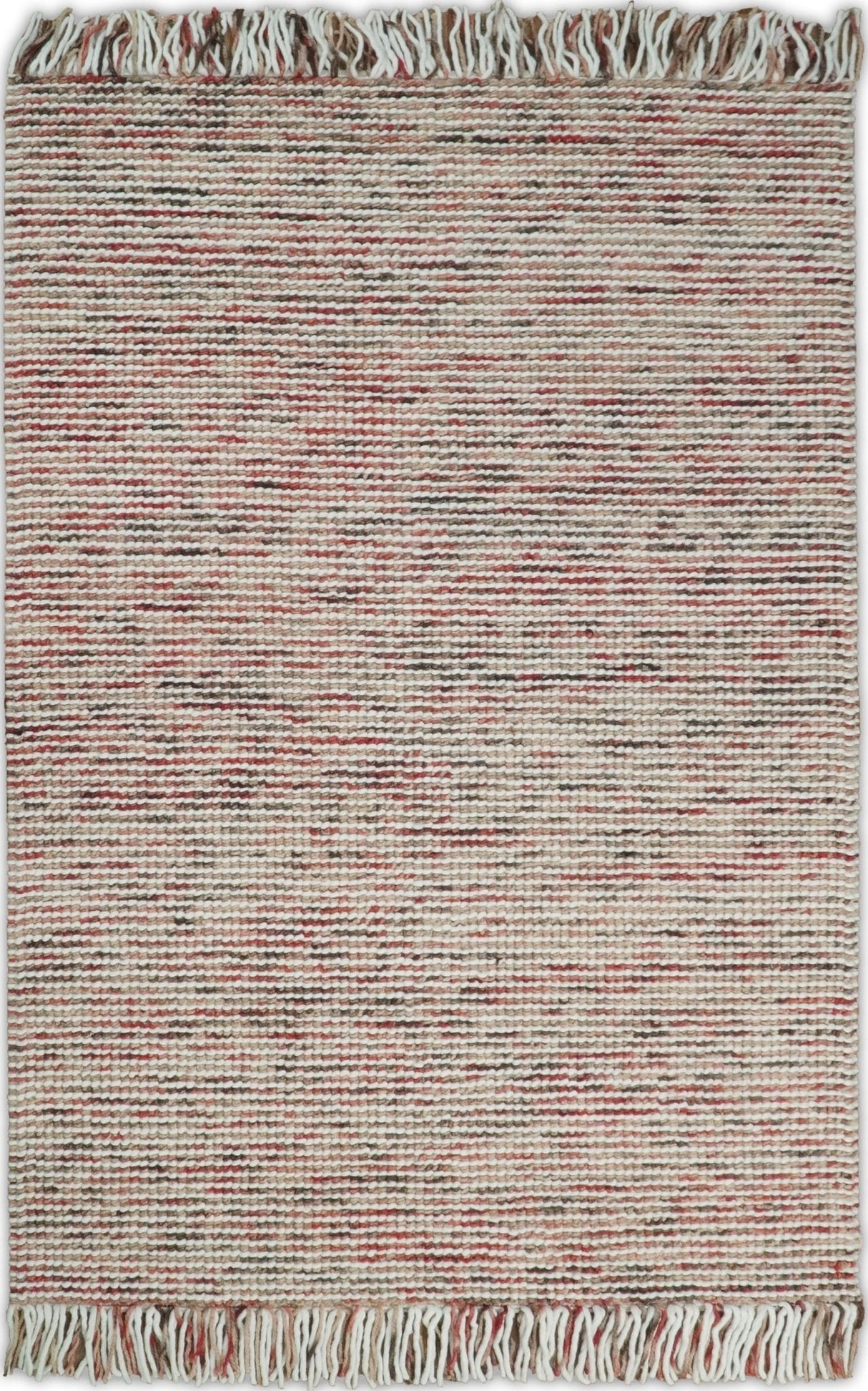Modern Style Multicolor Hand Made Wool Area Rug