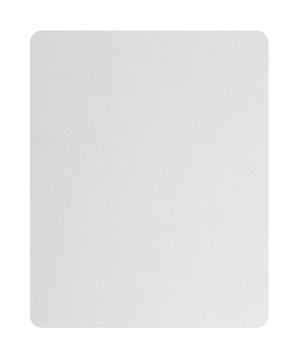 Moderne Flush Mount Conversion Kit 18"w White Linen Shallow Drum Lampshade
