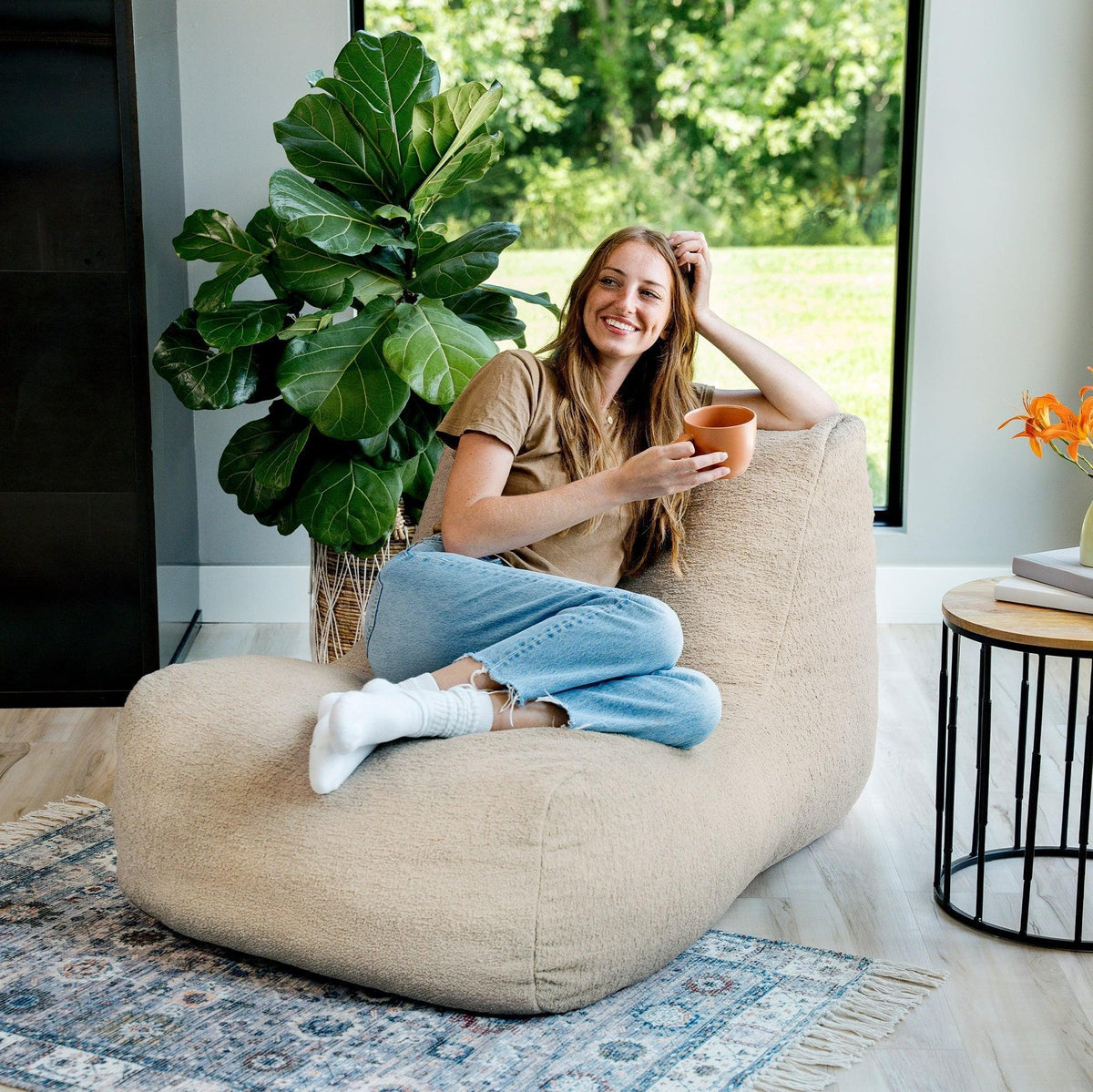 Modora® Lounger and Ottoman Bundle