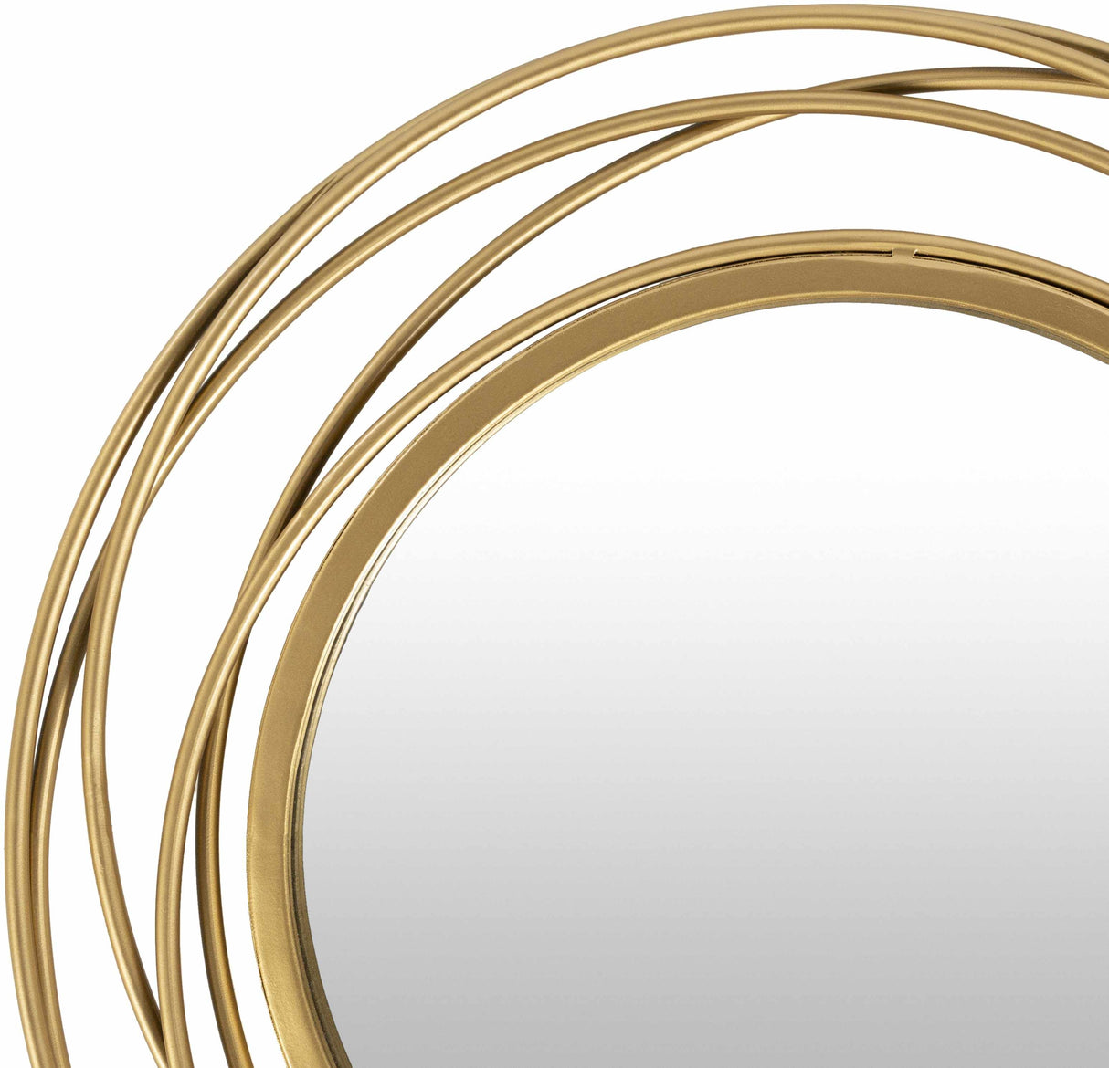 Monamon Round Rattan Mirror-Mirrors-Parc Decor