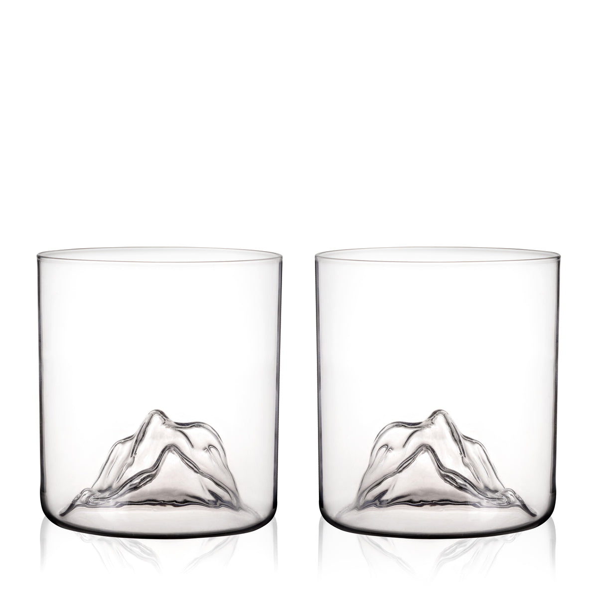 Mountain Crystal Tumblers Set of 2