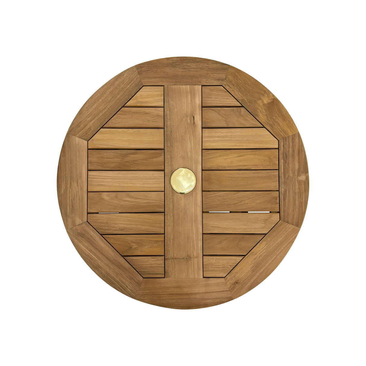 Natural Teak Lazy Susan - 24"