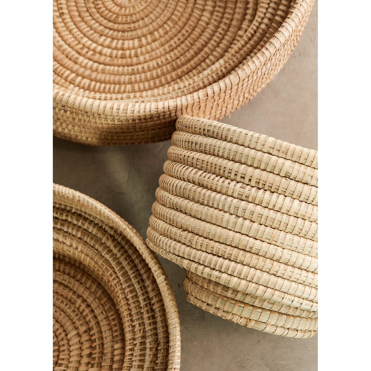 Natural Woven Dengu Basket
