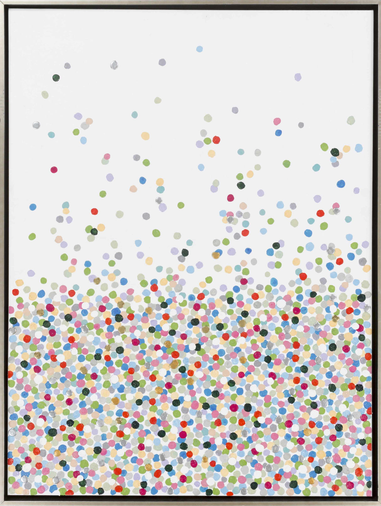 Nelse Multicolor Polka Dot Pattern Wall Art-Decor-Parc Decor