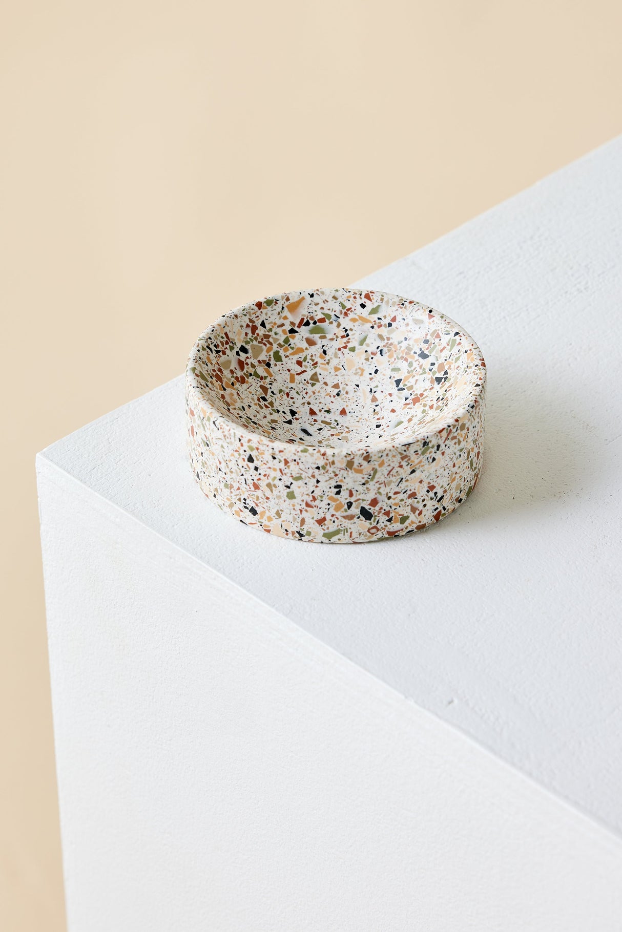 Neutral Terrazzo Trinket Bowl-Décor-Parc Decor