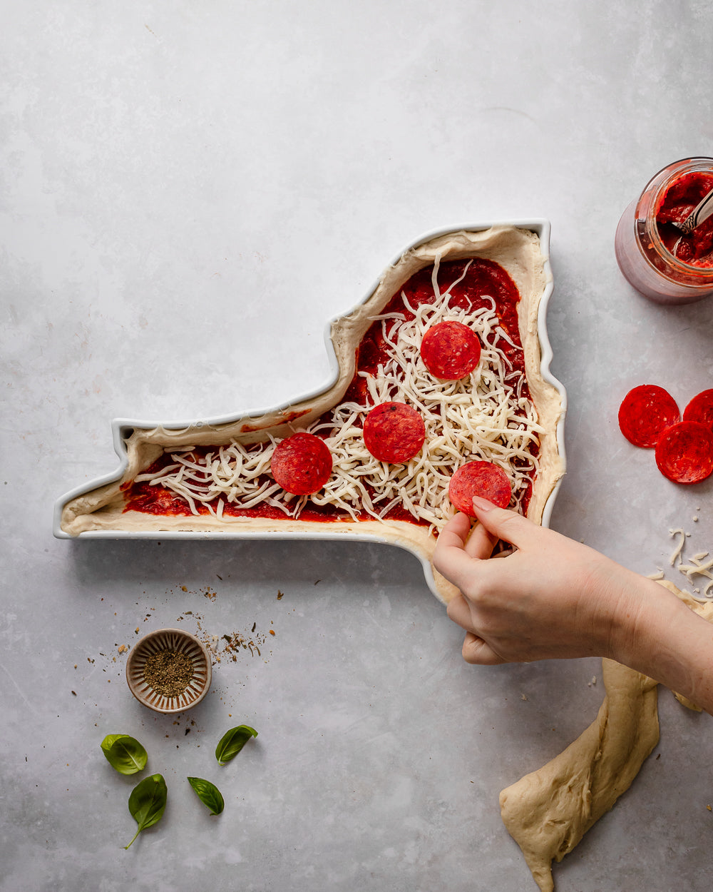 New York State Plate-Baking Dish-Parc Decor