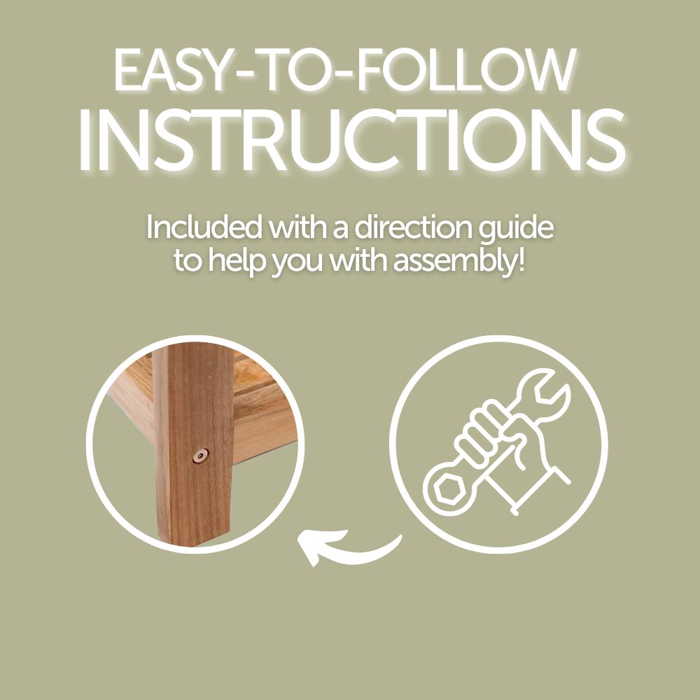 Norwegian Natural Teak Shower and Bath Curved Spa Bench with Shelf-Parc Decor