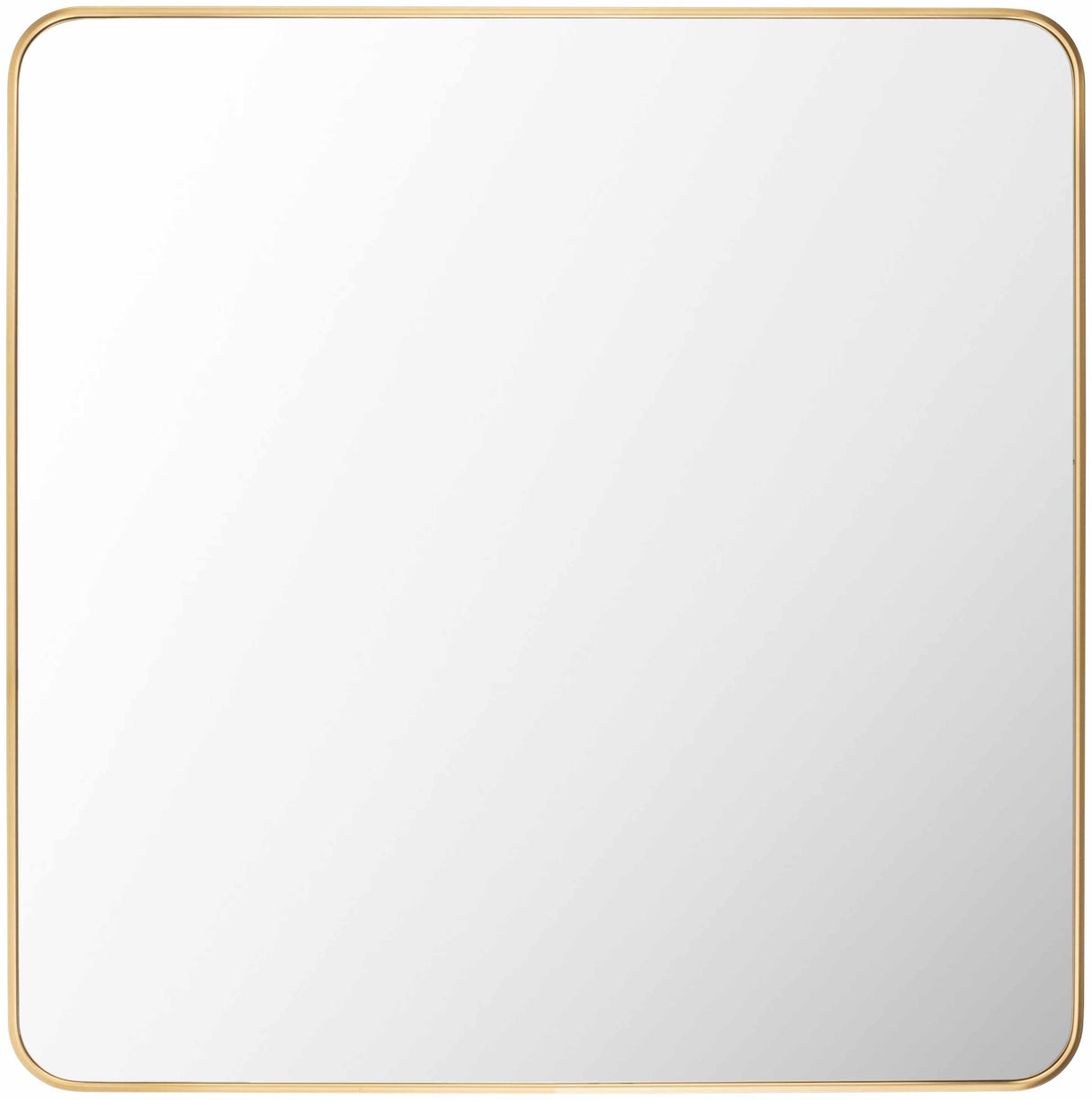 Ockenfels Modern Arched Gold Wall Mirror-Mirrors-Parc Decor