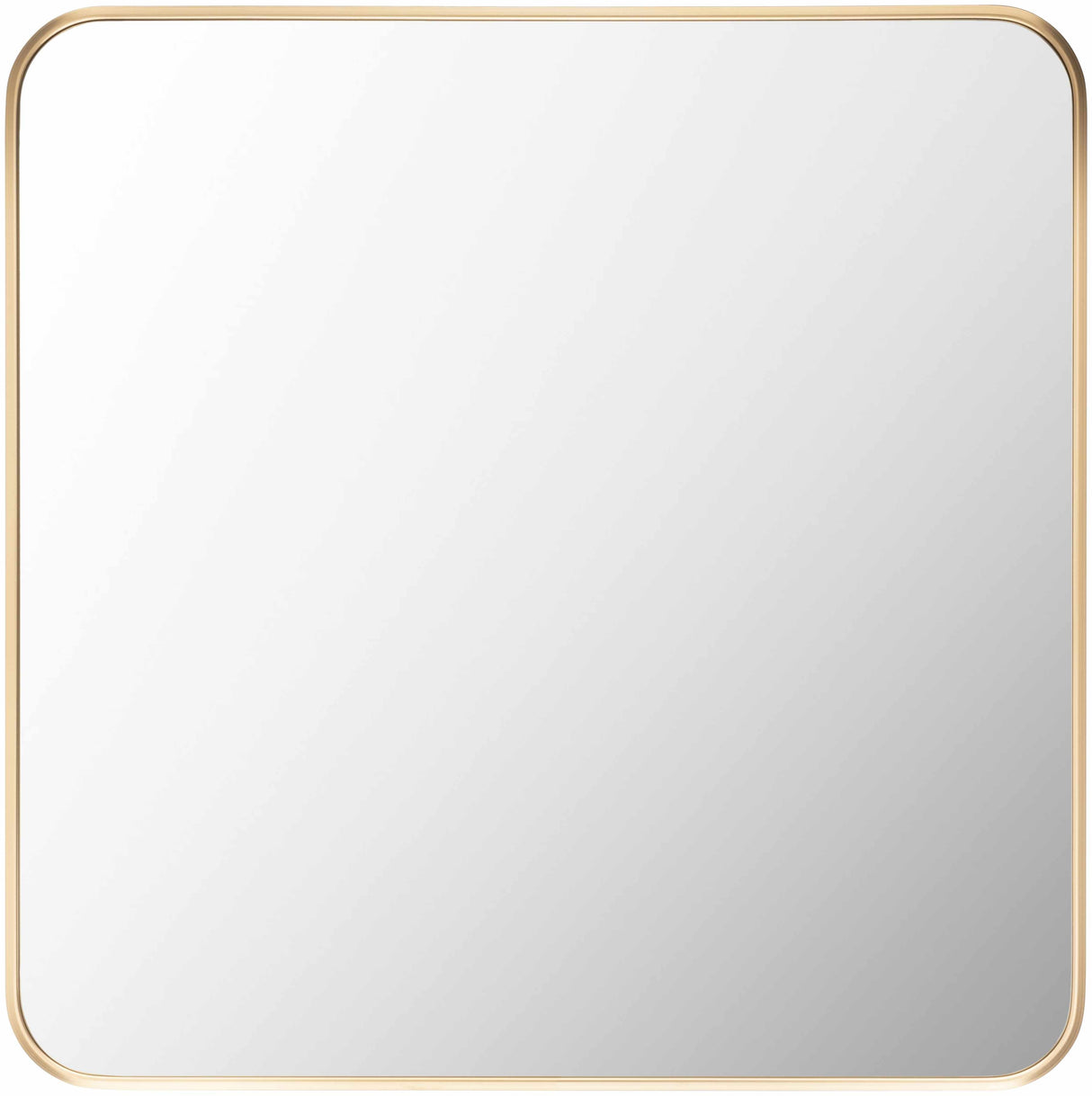 Ockenfels Modern Arched Gold Wall Mirror-Mirrors-Parc Decor