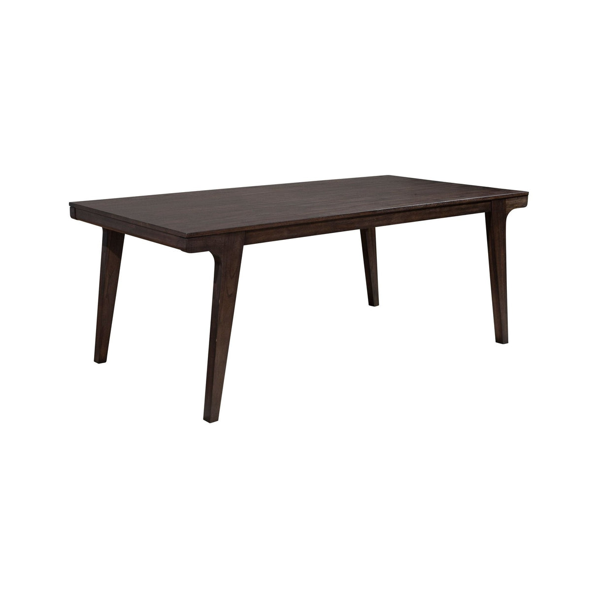 Olejo Dining Table, Chocolate-Dining Tables-Parc Decor