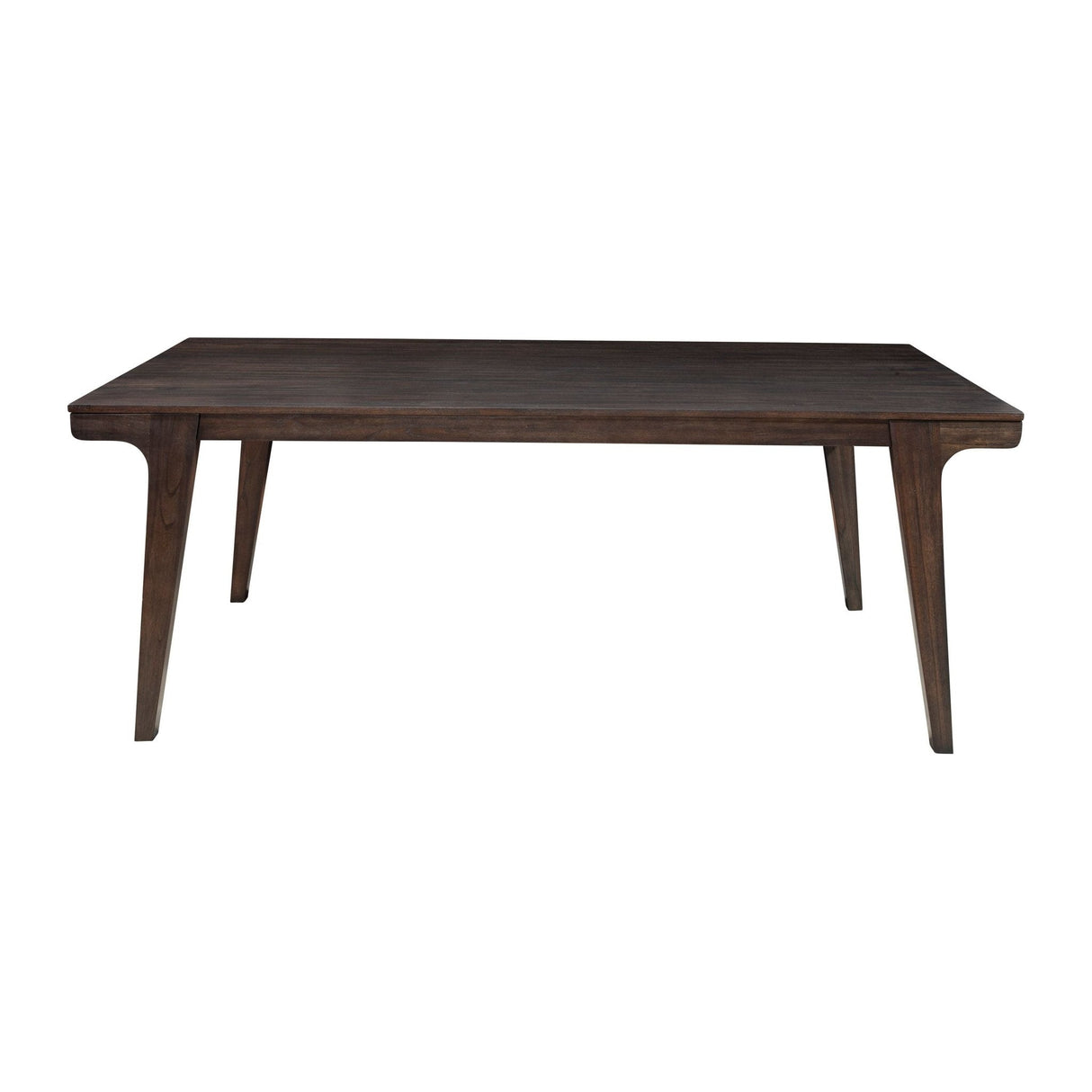 Olejo Dining Table, Chocolate-Dining Tables-Parc Decor