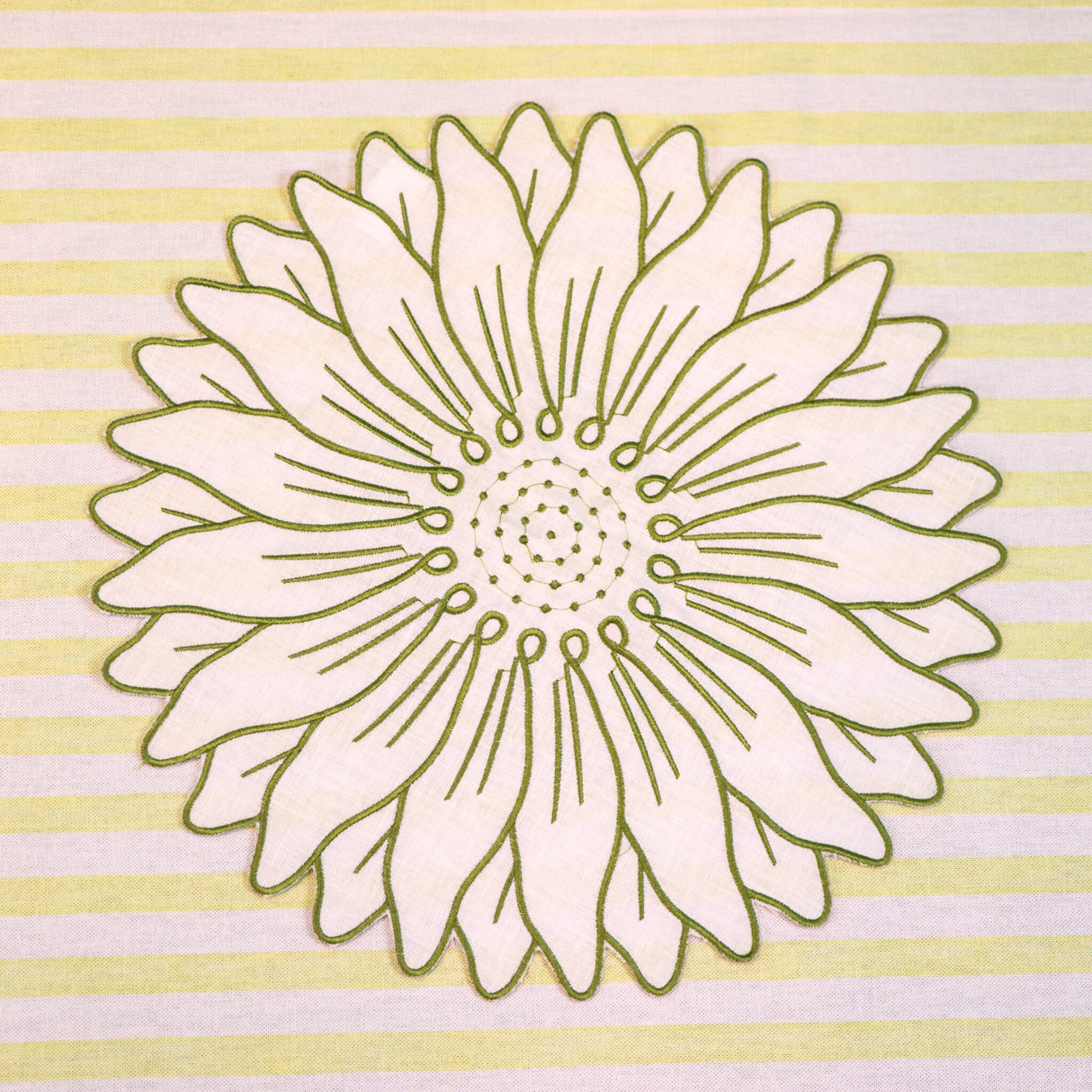 Olive Bloom Placemat - Case of 12 Placemats-Placemat-Parc Decor