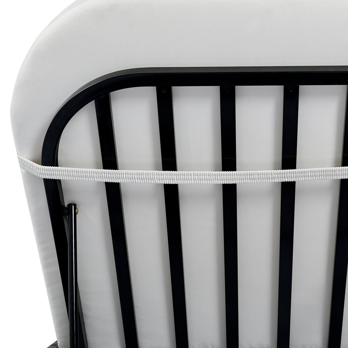 Outdoor Daybed, Patio Rattan Daybed with 5-Position Adjustable Backrest and Removable Cushions & Pillows for Garden, Backyard, Poolside-户外家居套装-Parc Decor