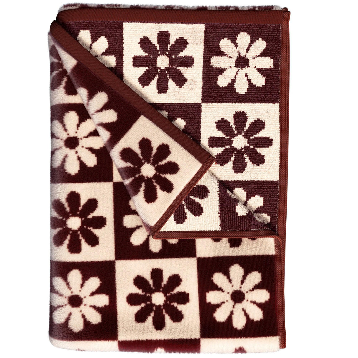 Oversized Retro Printed Beach Towel - St. Barts Collection-Beach Towels-Parc Decor