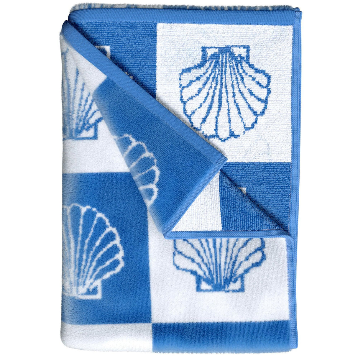 Oversized Retro Printed Beach Towel - St. Barts Collection-Beach Towels-Parc Decor