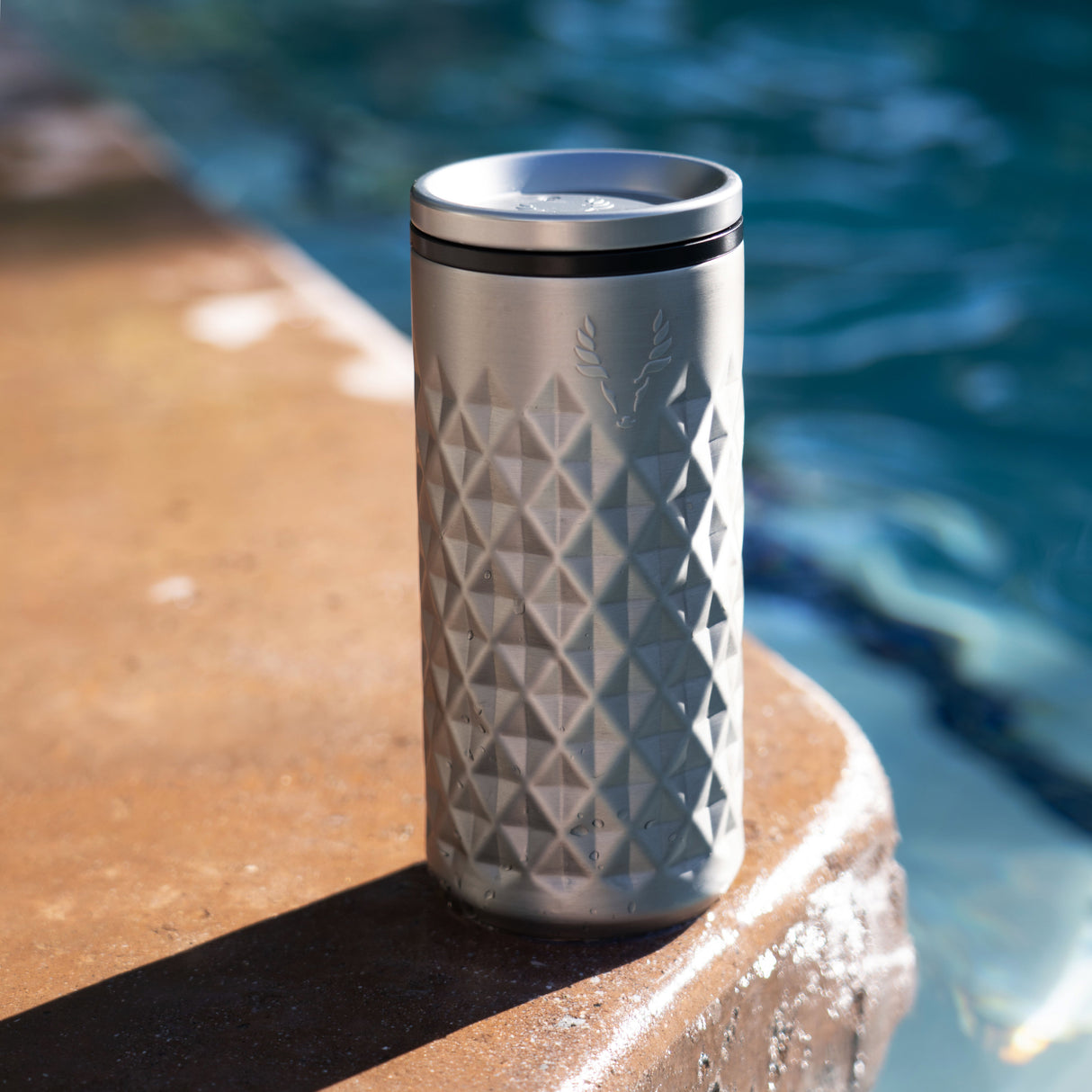 Paragon Stainless Steel Highball Tumbler in Platinum
