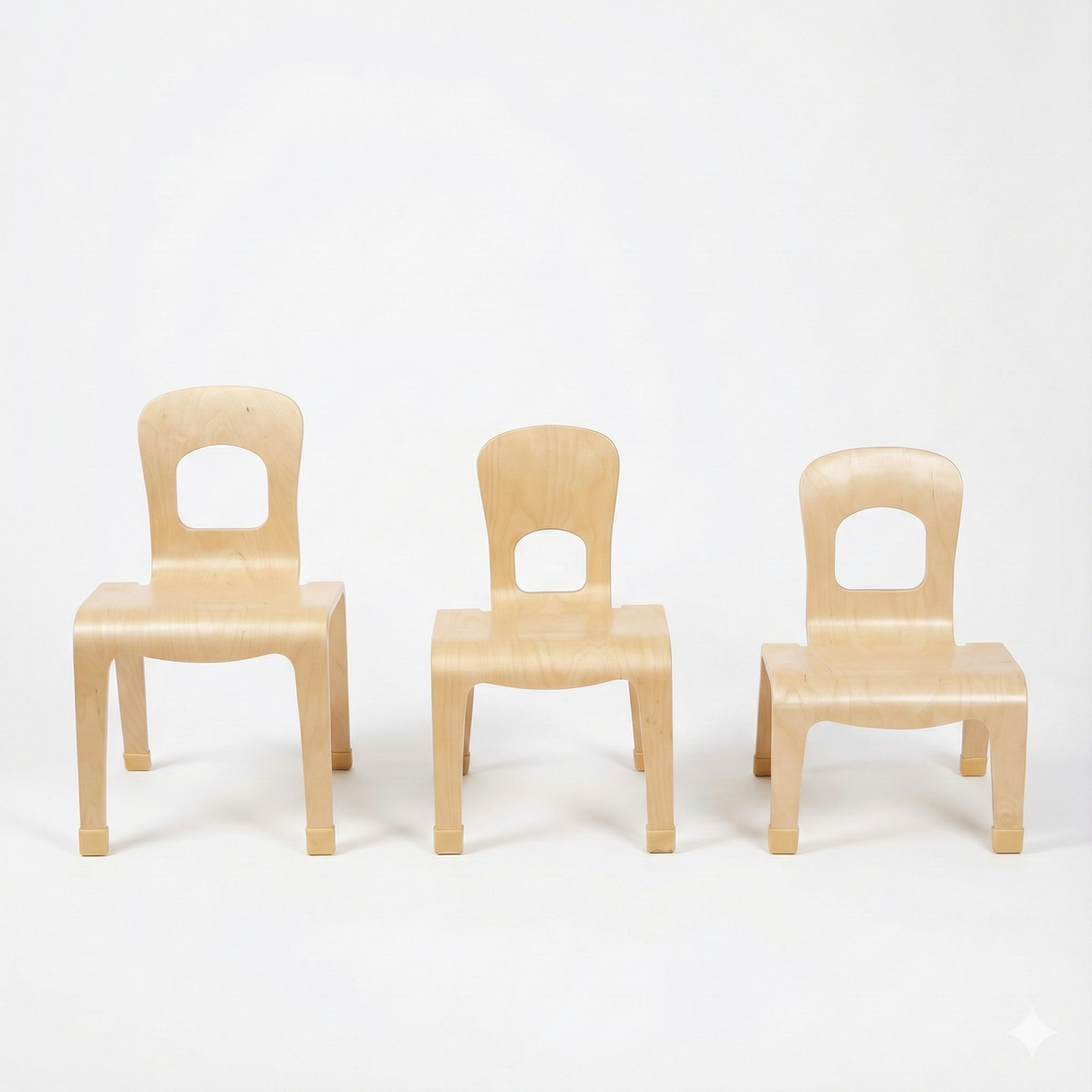 Pear Classroom Chair (2-Pack) – 10" Seat Height