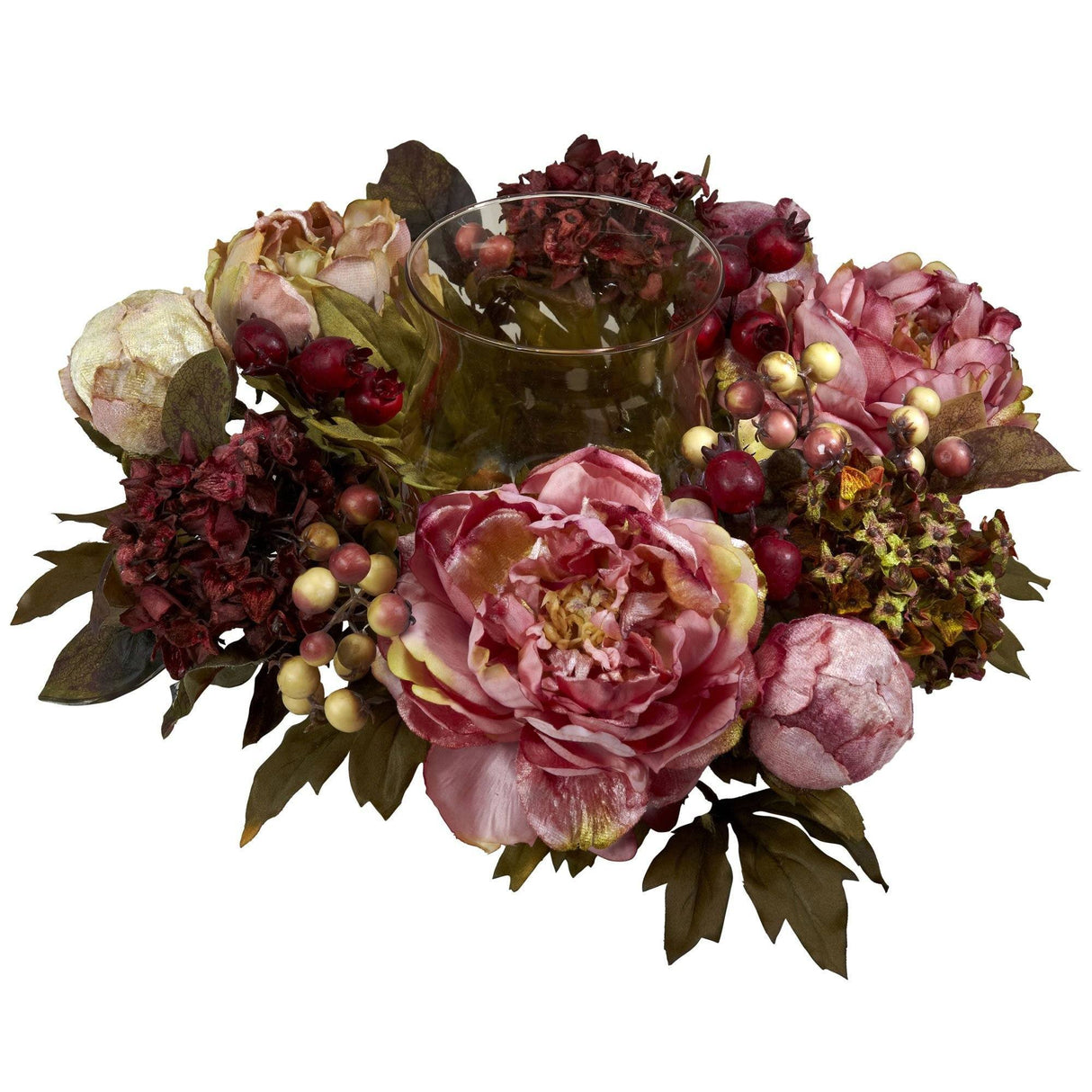 Peony Hydrangea Candelabrum-Candelabrum-Parc Decor