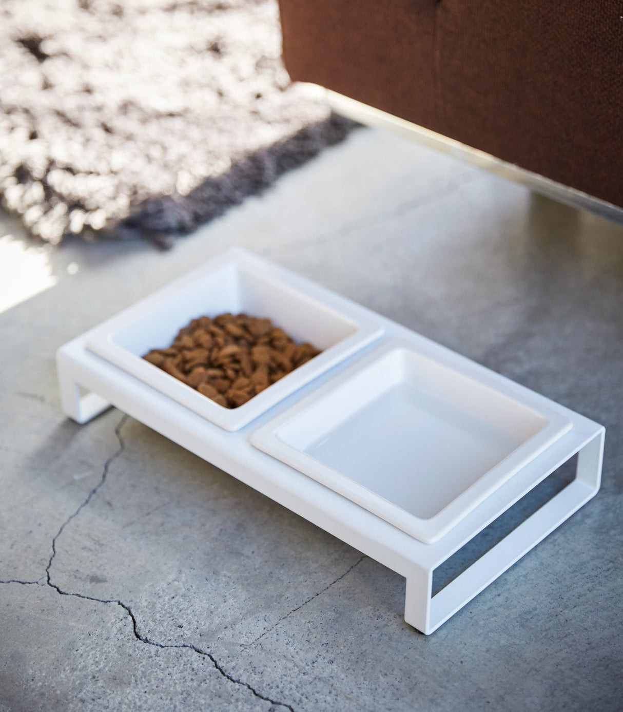 Pet Food Bowl - Steel + Ceramic-Pets-Parc Decor