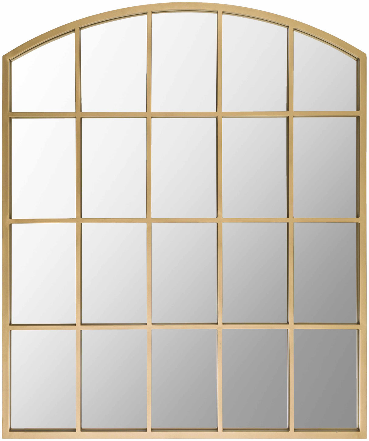 Pisignano Gold Caged Mirror-Mirrors-Parc Decor