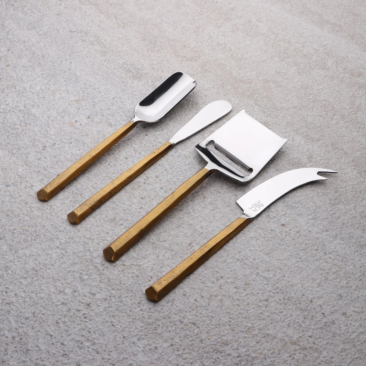 PLATEAU CHEESE TOOLS 4 PC. SET-CHEESE ACCESSORIES-Parc Decor
