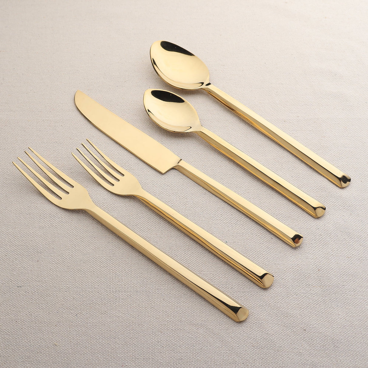 Plateau PVD Flatware, 5-Pc. Place Setting