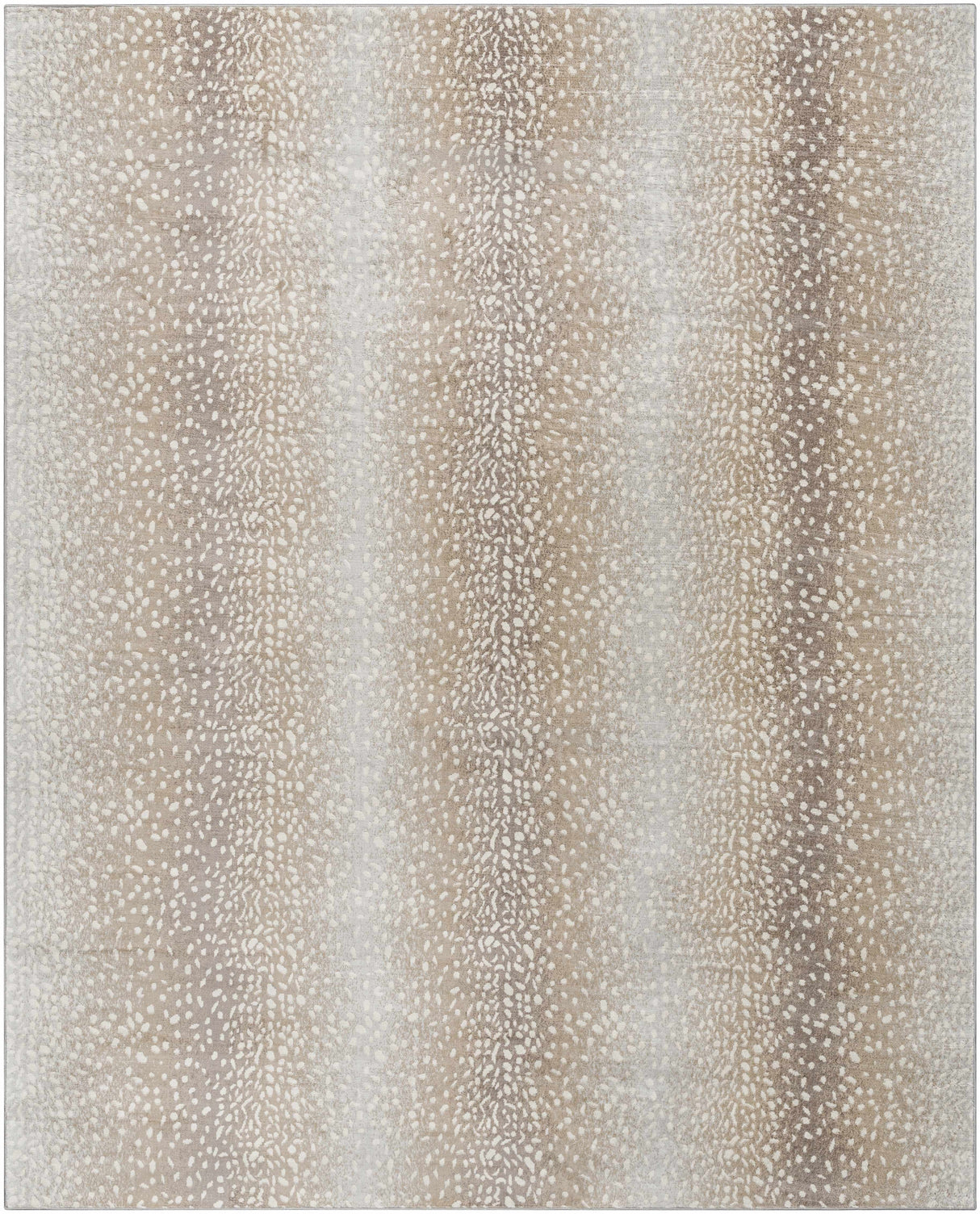 Pointblank Tan Leopard Print Rug-Rugs-Parc Decor