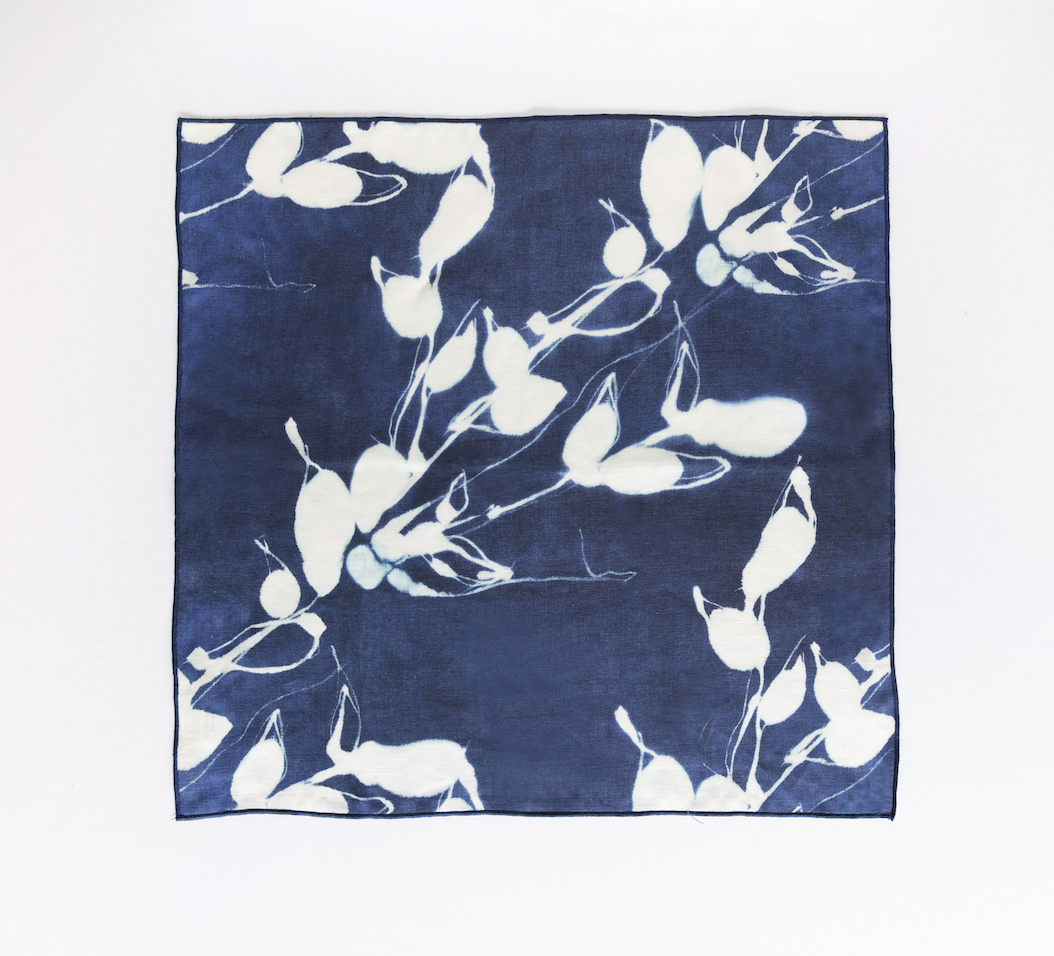 Porto Print in Indigo Napkin-Napkins-Parc Decor