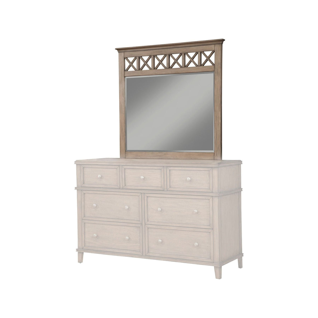 Potter Mirror, French Truffle-Dresser & Mirror-Parc Decor