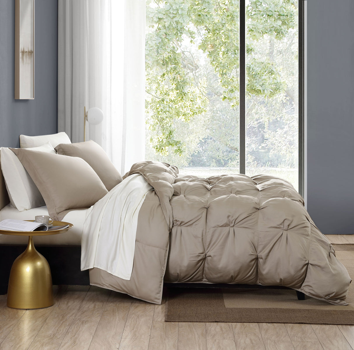 Premium Bamboo Viscose Bubble Comforter