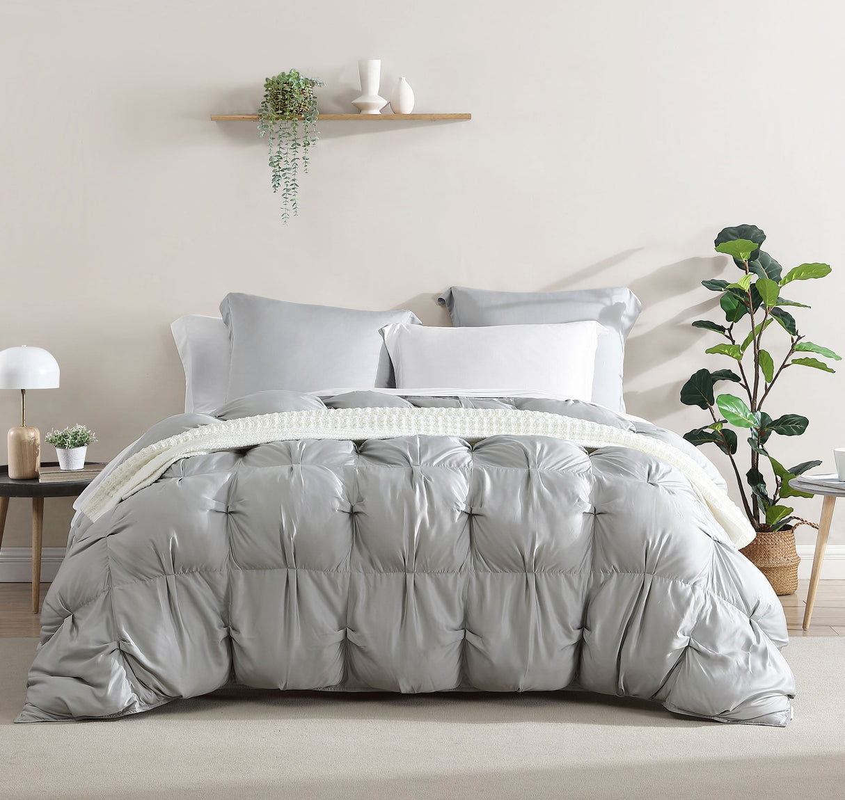Premium Bamboo Viscose Bubble Comforter