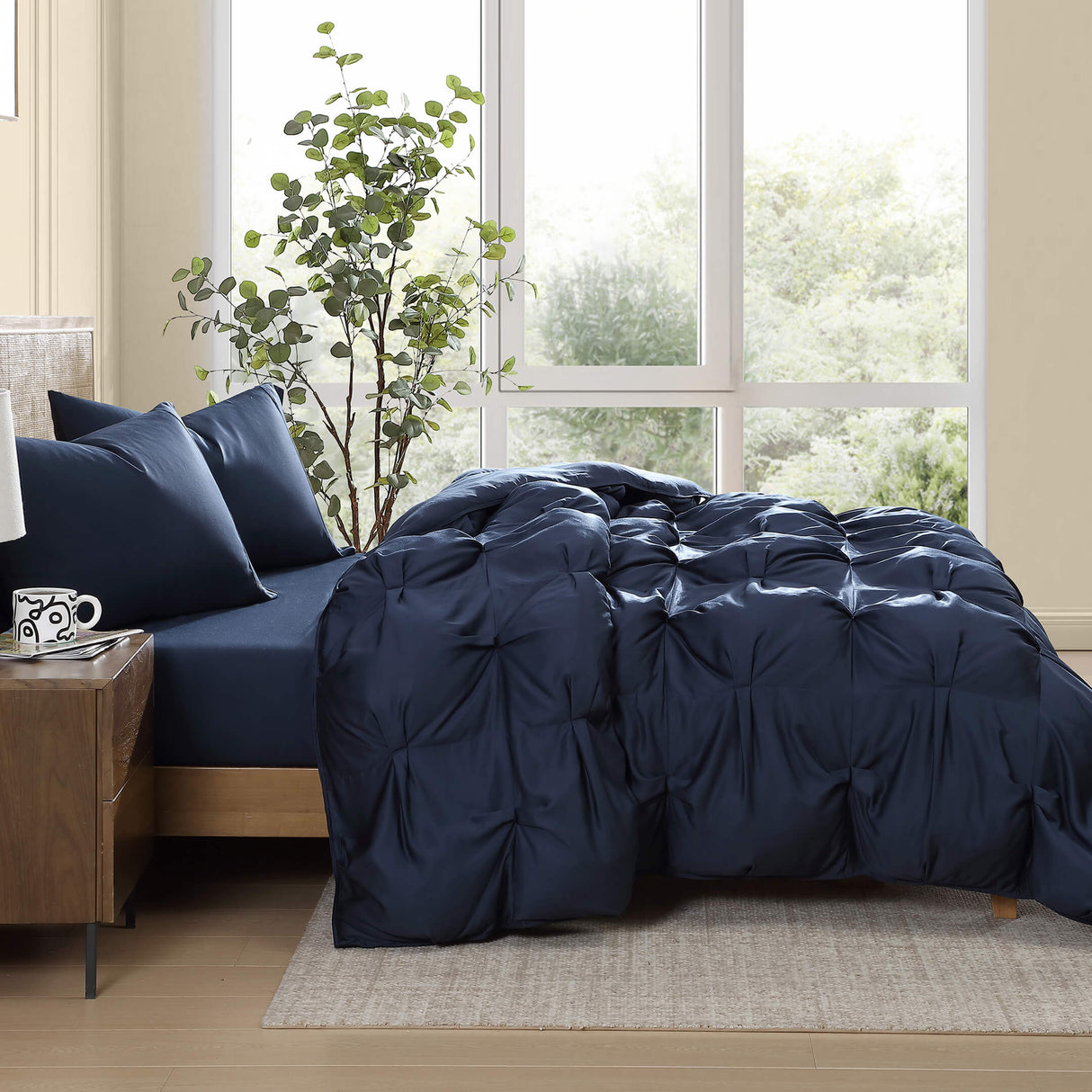 Premium Bamboo Viscose Bubble Comforter